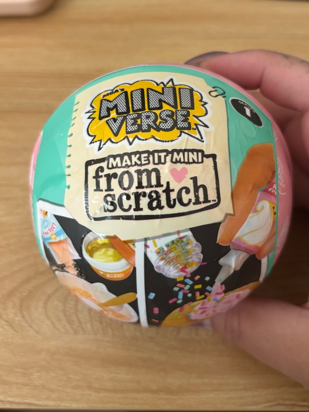 Mini Verse Make It Mini From Scratch Playset - Pink & Teal